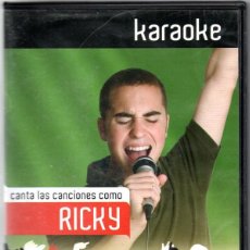 Vídeos y DVD Musicales: RICKY MARTIN KARAOKE DVD NTSC ARGENTINA CANTA LAS CANCIONES COMO RICKY