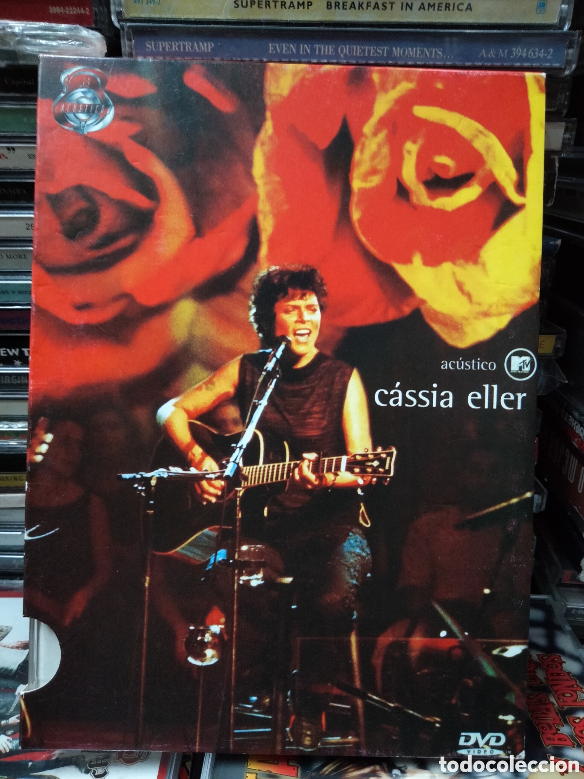 V&iacute;deos e DVD Musicais: Ac&uacute;stico cassia eller dvd