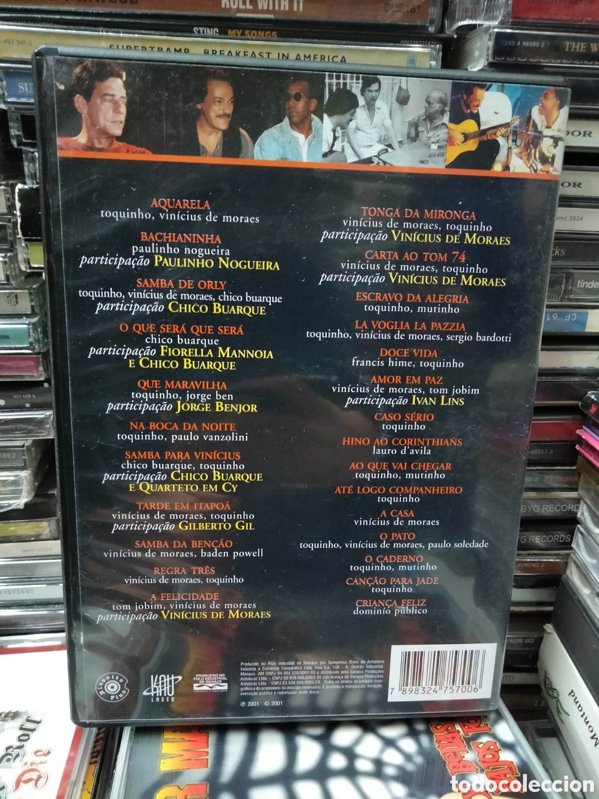 V&iacute;deos y DVD musicales: Toquinho dvd - Foto 2