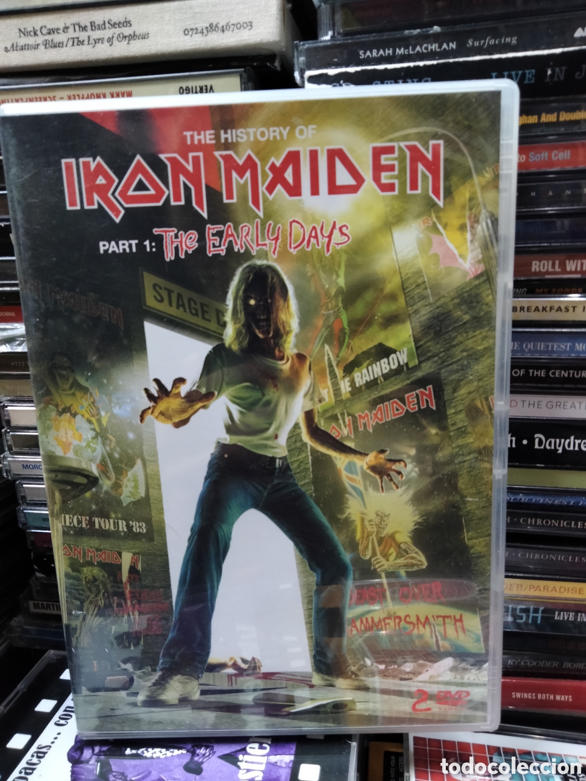V&iacute;deos y DVD Musicales: The history of iron maiden 1 early days
