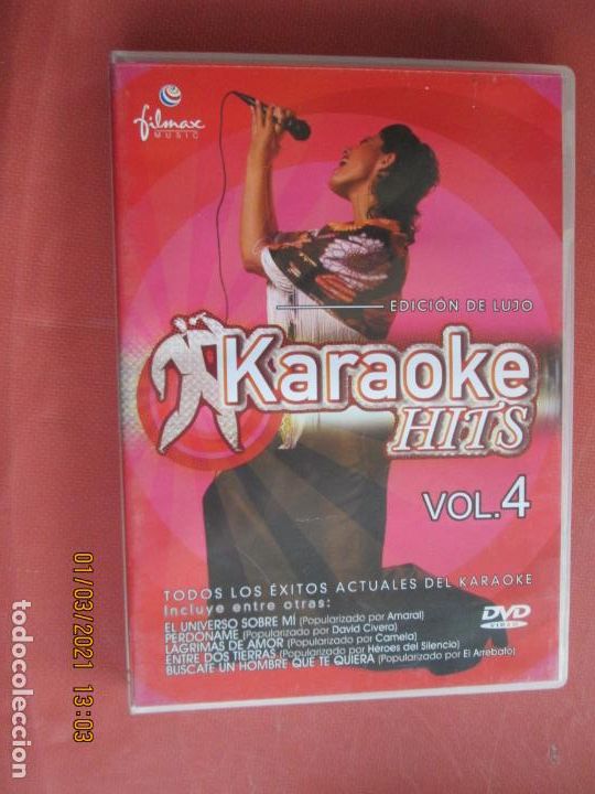 Musikvideos und DVDs: KARAOKE HITS VOL 4 DVD EDICION DE LUJO - EXITOS ACTUALES VER CARATULA