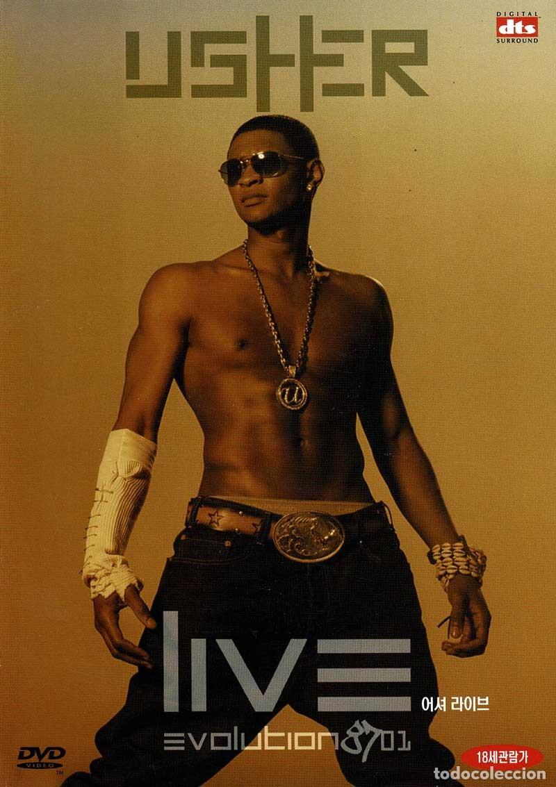 V&iacute;deos y DVD musicales: Usher. Live Evolution 8701. Korean version. DVD - Foto 1