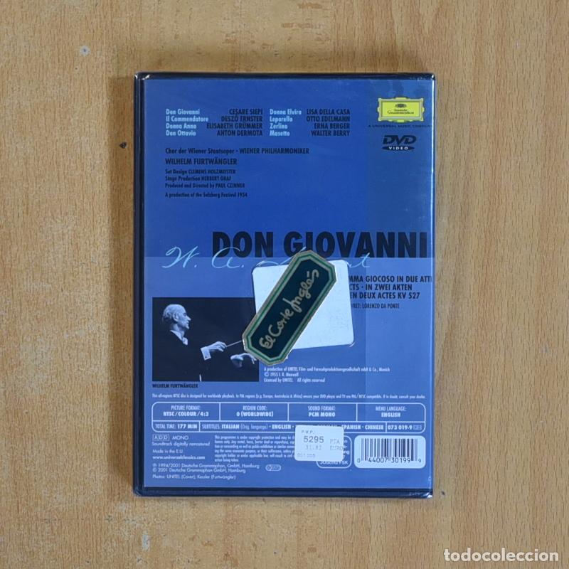 V&iacute;deos y DVD musicales: DON GIOVANNI - DVD - Foto 2
