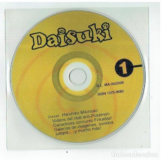V&iacute;deos e DVD Musicais: CD. DAISUKI. N&ordm; 1. HARUHIKO MIKIMOTO. VIDEOS DEL CLUB ANTI-POKEMON. (P/C41)