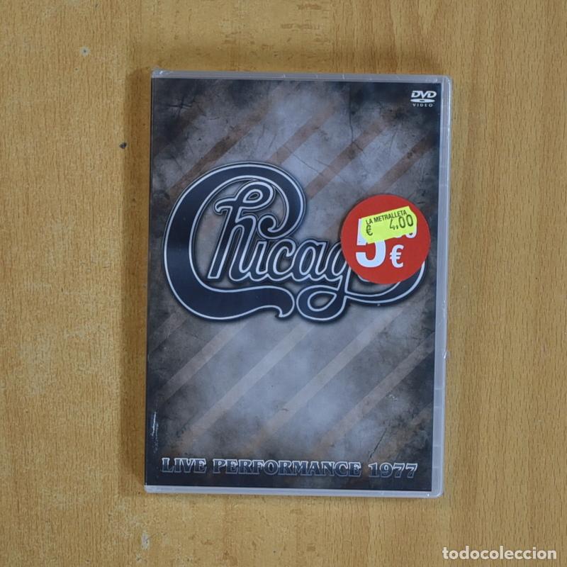 V&iacute;deos y DVD musicales: CHICAGO LIVE PERFORMANCE 1977 - DVD - Foto 1
