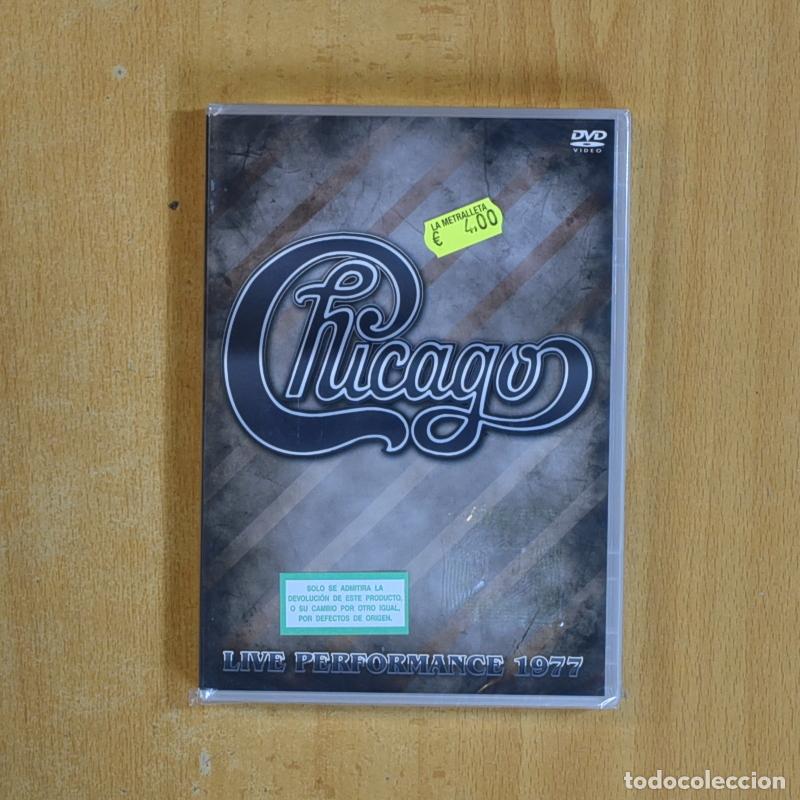 V&iacute;deos y DVD musicales: CHICAGO LIVE PERFORMANCE 1977 - DVD - Foto 1
