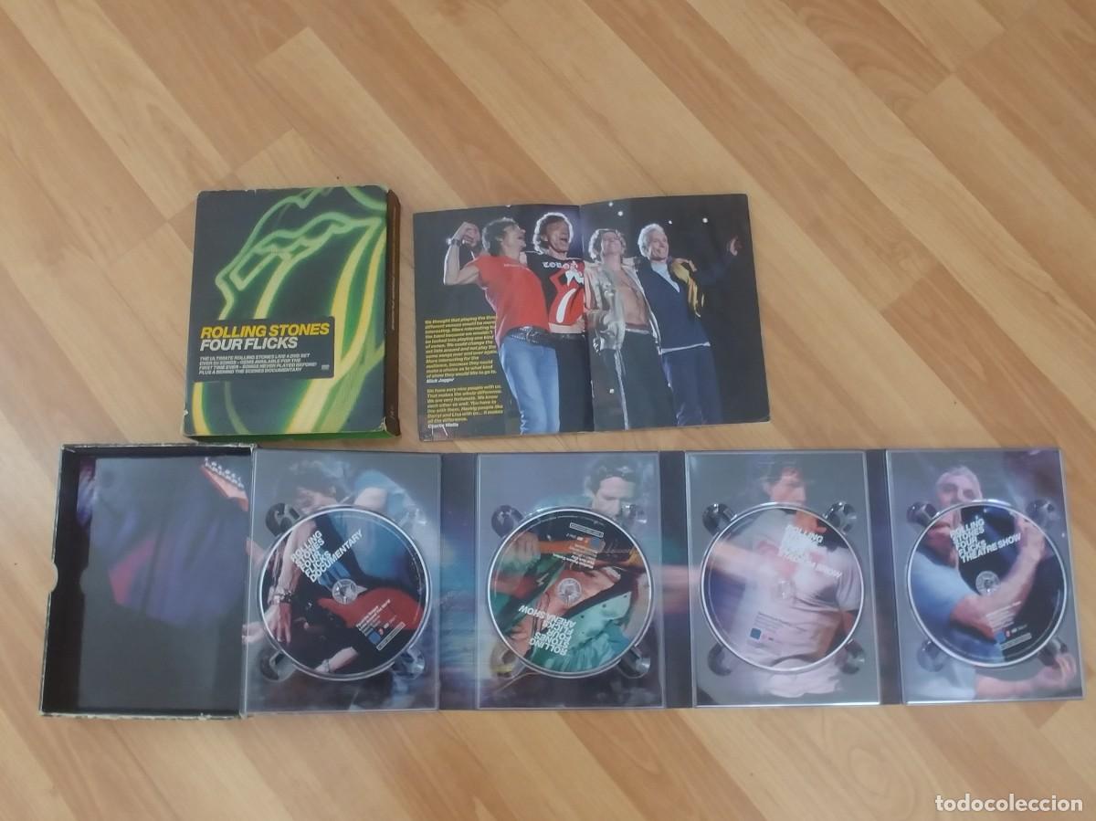 V&iacute;deos e DVD Musicais: ROLLING STONES-CAJA CON 4 DVD FOUR FLICKS