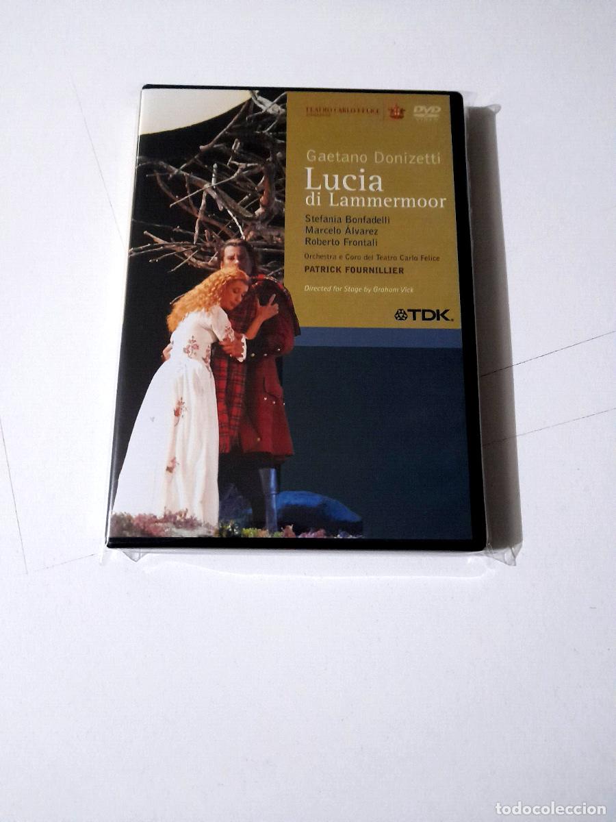 Musikvideos und DVDs: PATRICK FOURNILLIER &rdquo;DONIZETTI LUCIA DI LAMMERMOOR&rdquo; DVD COMO NUEVO STEFANIA BON