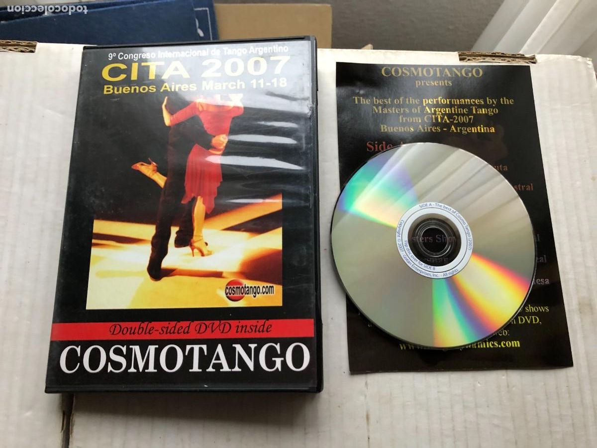 Musikvideos und DVDs: THE BEST OF COSMOTANGO 2007 BUENOS AIRES ARGENTINA TANGO COSMO BUENOSAIRES - DVD MUSICAL KREATEN