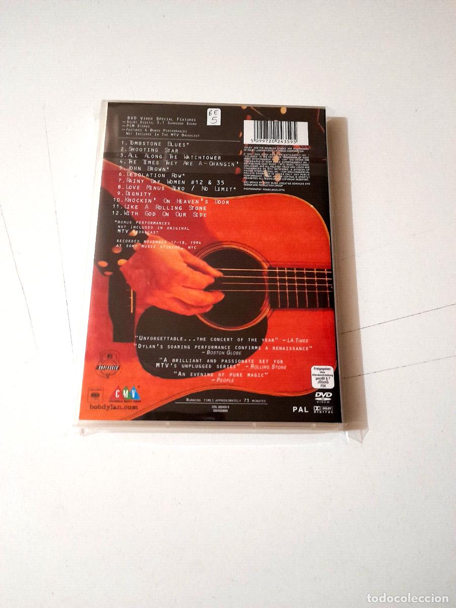V&iacute;deos y DVD musicales: BOB DYLAN &rdquo;MTV UNPLUGGED&rdquo; DVD - Foto 2