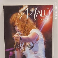 Vídeos y DVD Musicales: MALÚ / POR UNA VEZ / CD+DVD-CONCIERTO / SONY MUSIC-2004 / IMPECABLE