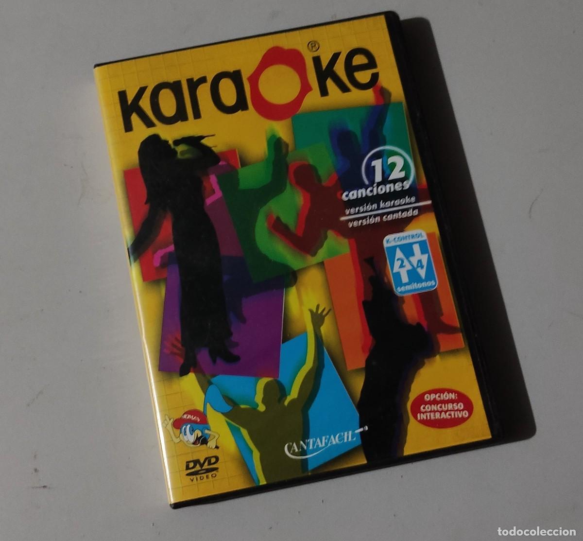 V&iacute;deos e DVD Musicais: KARAOKE - CANTAFACIL DVD - 12 CANCIONES (MAQUILLAJE, ADIOS PAPA, ETC).