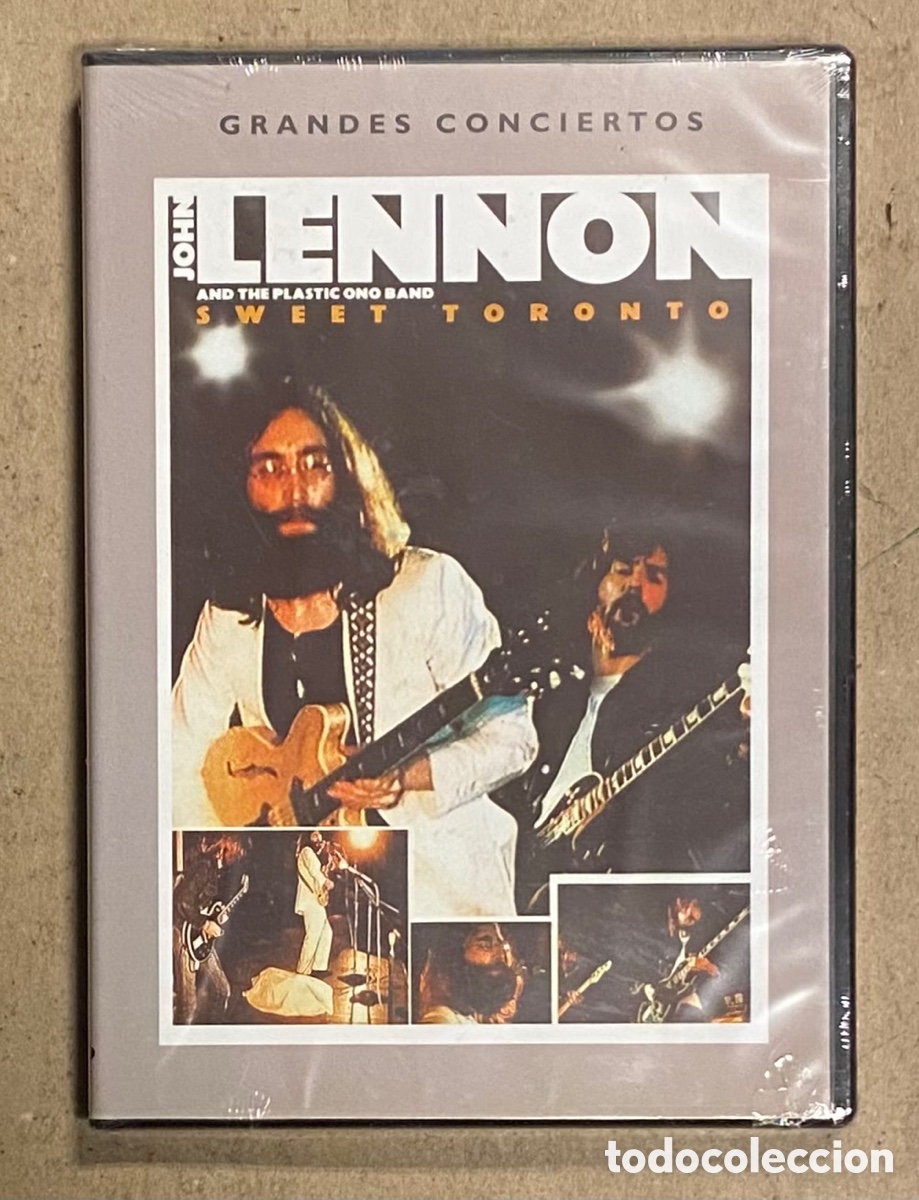 V&iacute;deos y DVD Musicales: DVD. JOHN LENNON AND THE PLASTIC ONO BAND &ldquo;SWEET TORONTO&rdquo;. NUEVO, CON PRECINTO PL&Aacute;STICO
