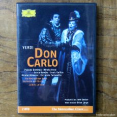 Video e DVD Musicali: DVD - ÓPERA - VERDI - DON CARLO - 2005 - LEVINE, PLÁCIDO DOMINGO, MIRELLA FRENI