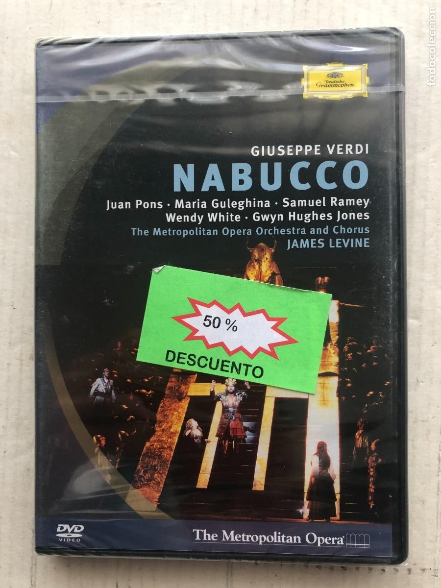 Music Videos and DVDs: VERDI NABUCCO LEVINI - NUEVO DEUTSCHE GRAMMOPHON - DVD MUSICAL KREATEN