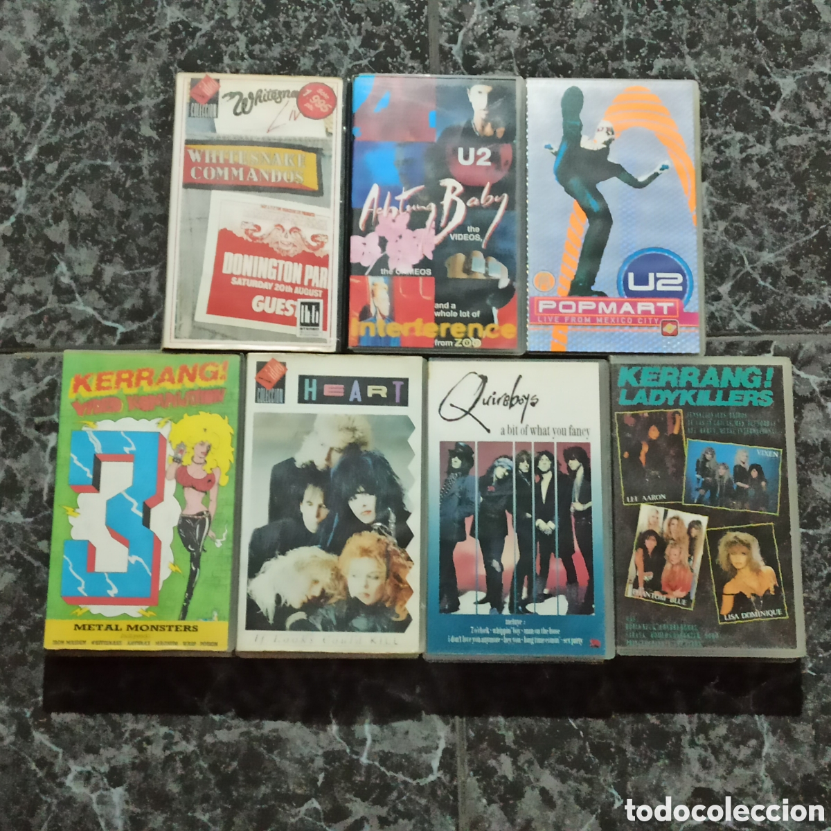 Music Videos and DVDs: Lote v&iacute;deos musicales en VHS (5 euros unidad)