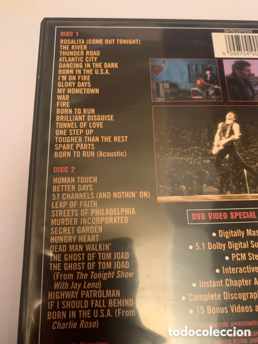 V&iacute;deos y DVD musicales: Bruce springsteen video anthology - Foto 3