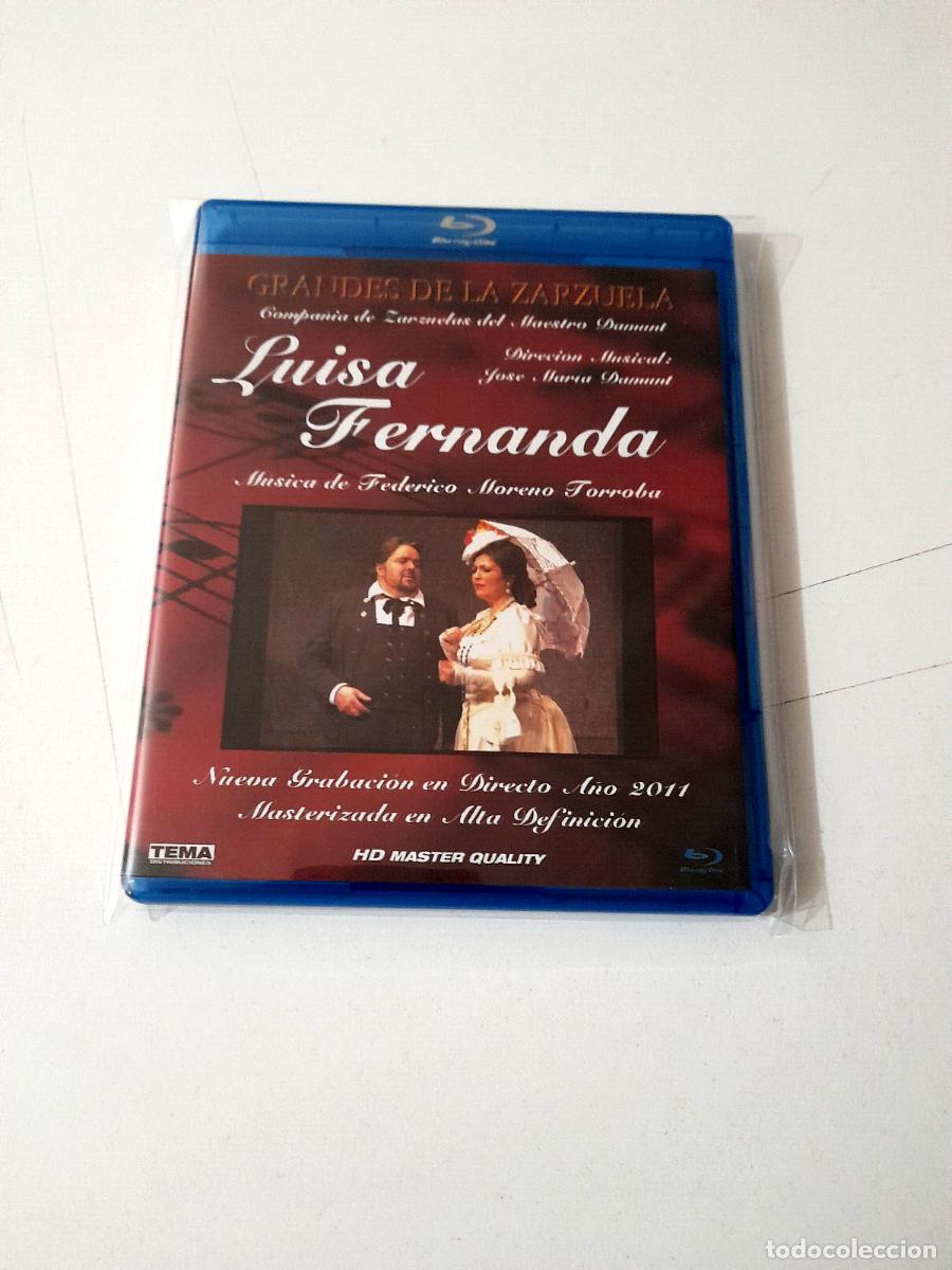 Music Videos and DVDs: BLU-RAY &rdquo;ZARZUELA LUISA FERNANDA&rdquo; COMO NUEVO JOSE MARIA DAMUNT FEDERICO