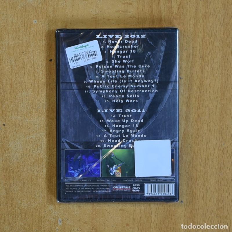 V&iacute;deos y DVD musicales: MEGADETH ANGRY AGAIN - DVD - Foto 2