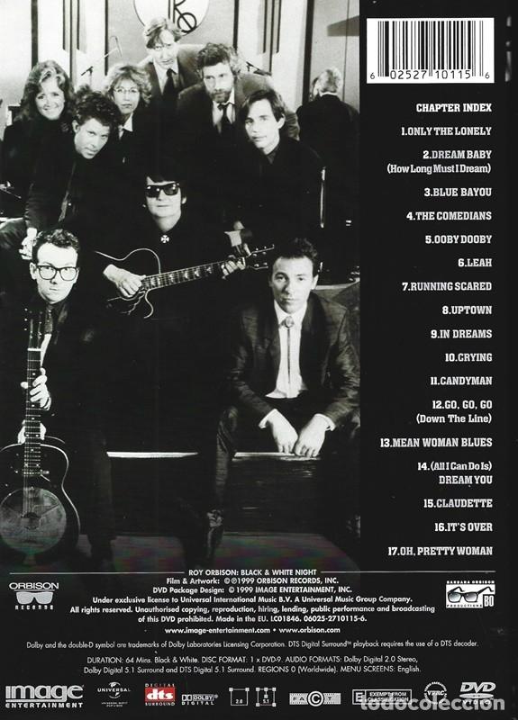 V&iacute;deos y DVD musicales: ROY ORBISON &uml;BLACK & WHITE NIGHT&uml; - Foto 2