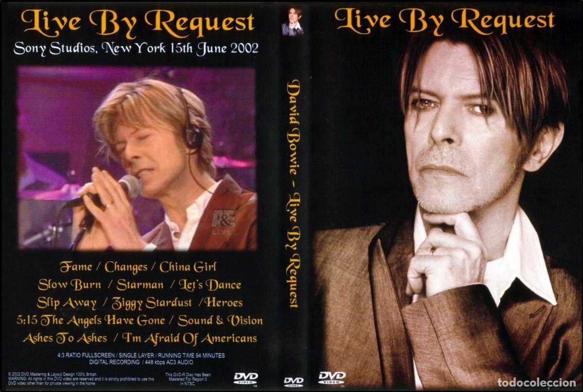V&iacute;deos y DVD musicales: DAVID BOWIE. LIVE BY REQUEST. DVD. - Foto 1
