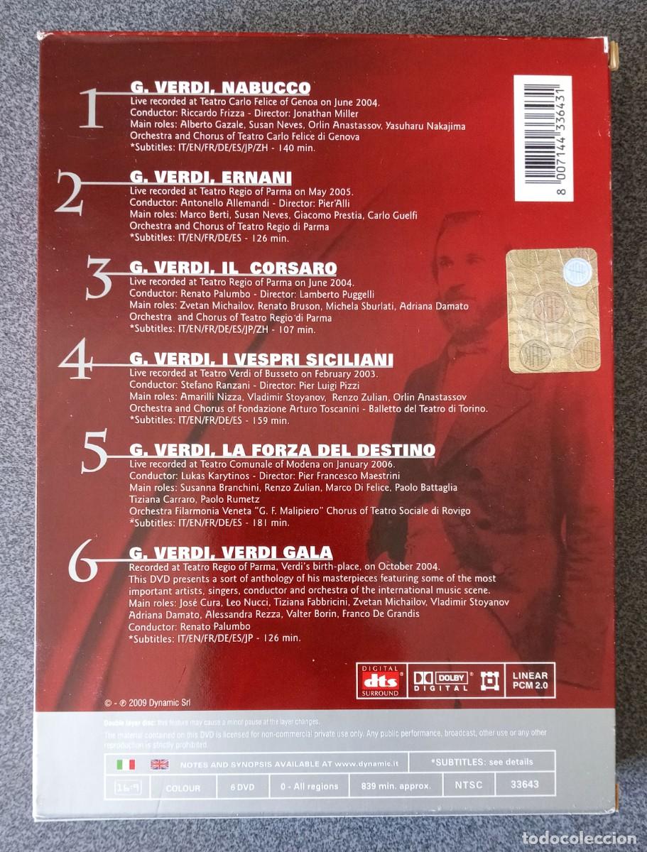 V&iacute;deos y DVD musicales: Dvd Verdi Collection - Foto 10