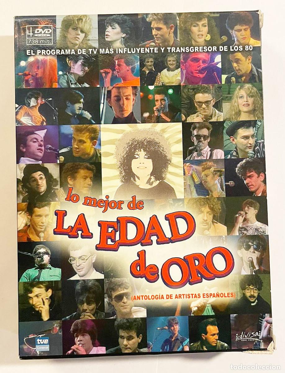 Music Videos and DVDs: LO MEJOR DE LA EDAD DE ORO &ldquo;ANTOLOG&Iacute;A DE ARTISTAS ESPA&Ntilde;OLES&rdquo; 4 DVD 2008 ESPA&Ntilde;A