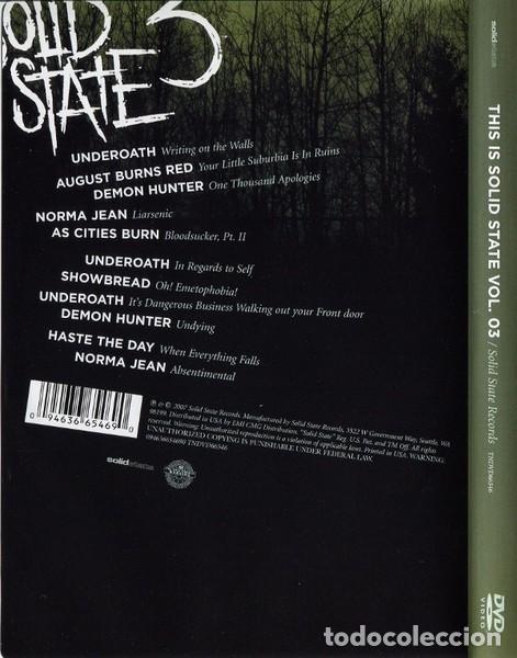 V&iacute;deos y DVD musicales: This Is Solid State Vol. 03 - DVD - 2007 - Solid State &lrm;&ndash; TNDVD66546 - Foto 2