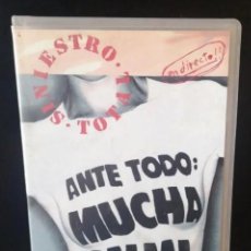 Vídeos y DVD Musicales: ANTE TODO MUCHA CALMA SINIESTRO TOTAL EN DIRECTO - VHS