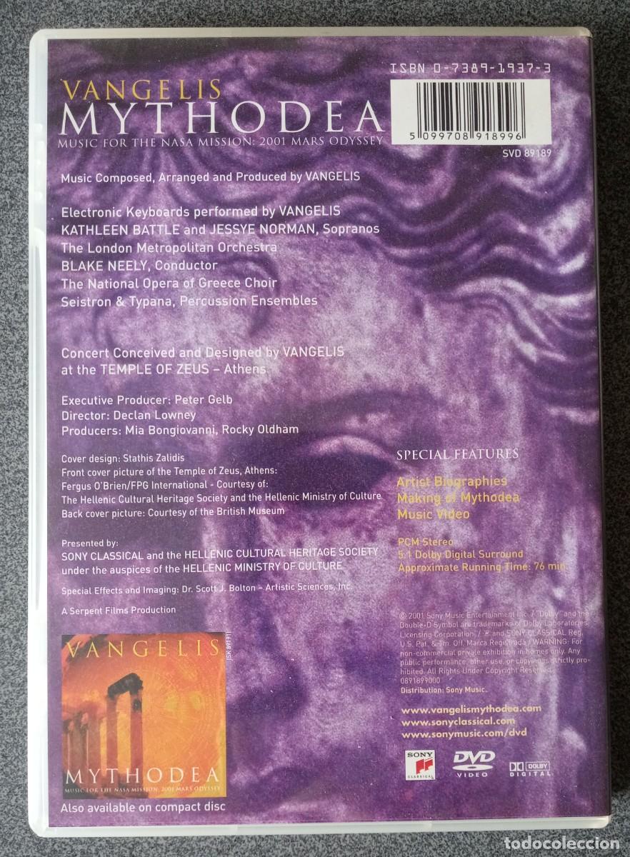 V&iacute;deos y DVD musicales: Dvd Vangelis Mythodea - Foto 4