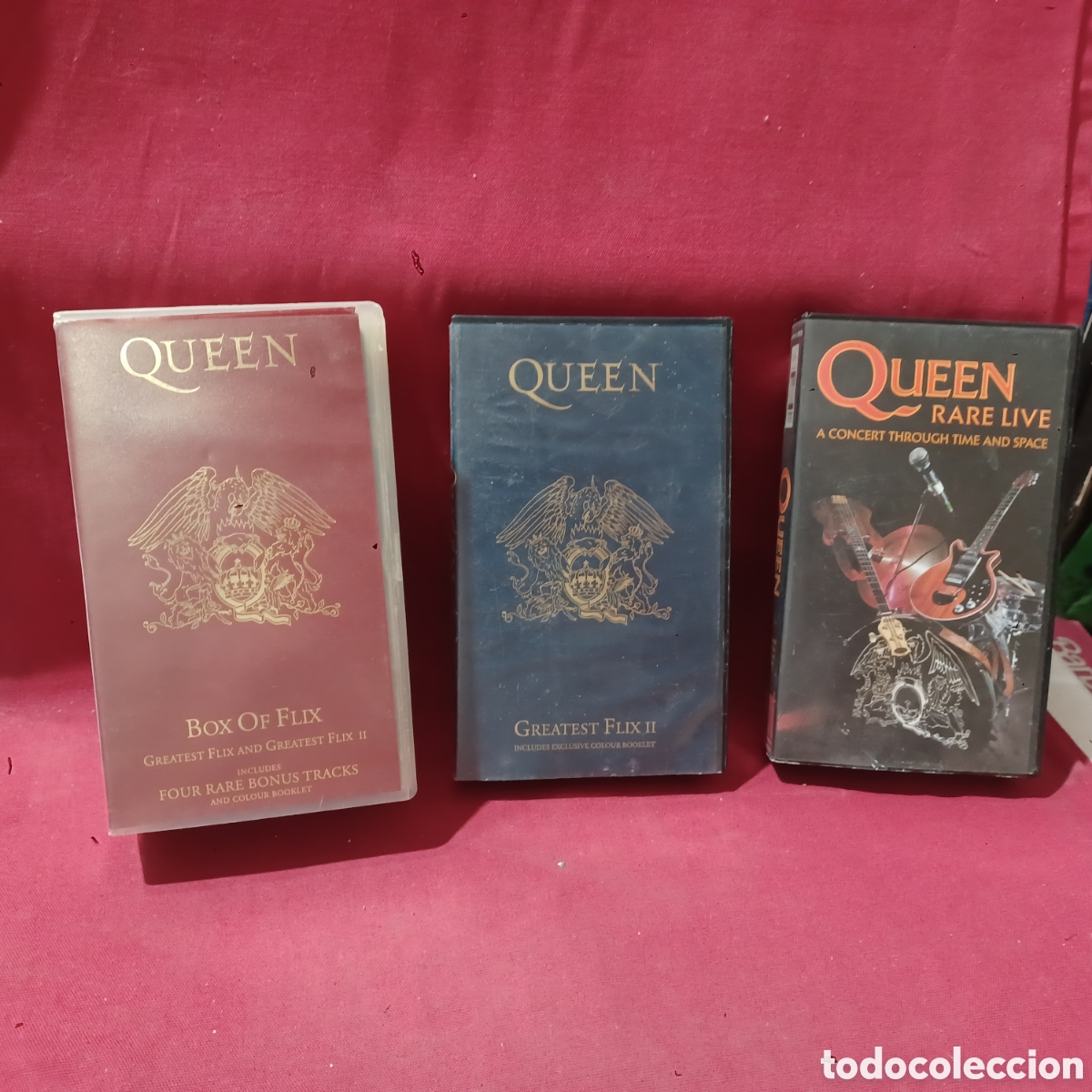 V&iacute;deos y DVD musicales: Lote vhs QUEEN - Foto 1