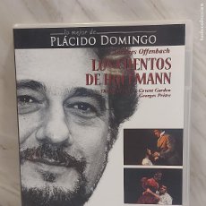 Vídeos y DVD Musicales: LO MEJOR DE PLÁCIDO DOMINGO / LOS CUENTOS DE HOFFMANN / DVD + LIBRETO / IMPECABLE