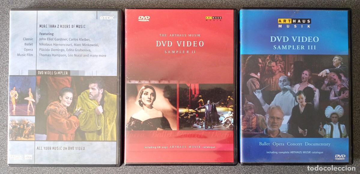 V&iacute;deos y DVD musicales: Lote Dvd Video Sampler Ballet Opera - Foto 1