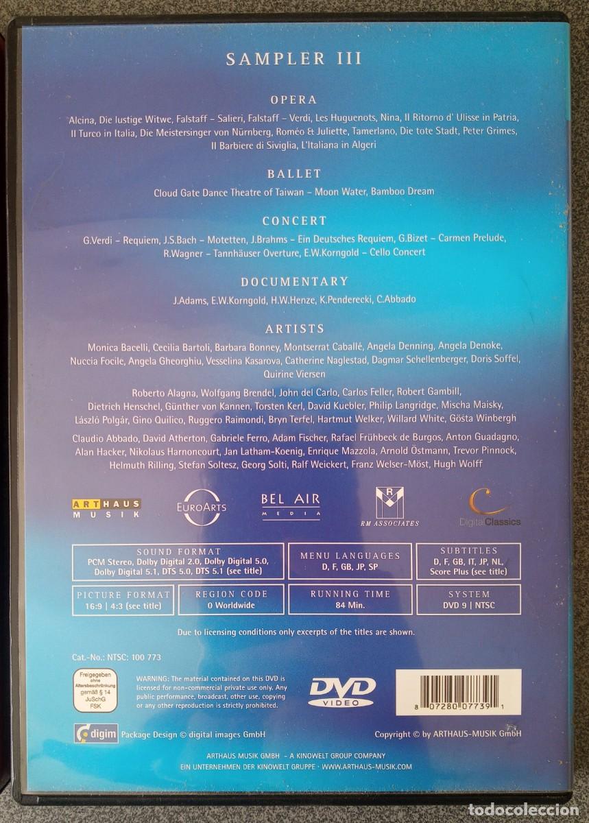 V&iacute;deos y DVD musicales: Lote Dvd Video Sampler Ballet Opera - Foto 11