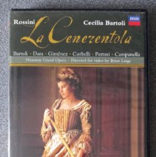 Vídeos y DVD Musicales: DVD ROSSINI LA CENERENTOLA CECILIA BARTOLI