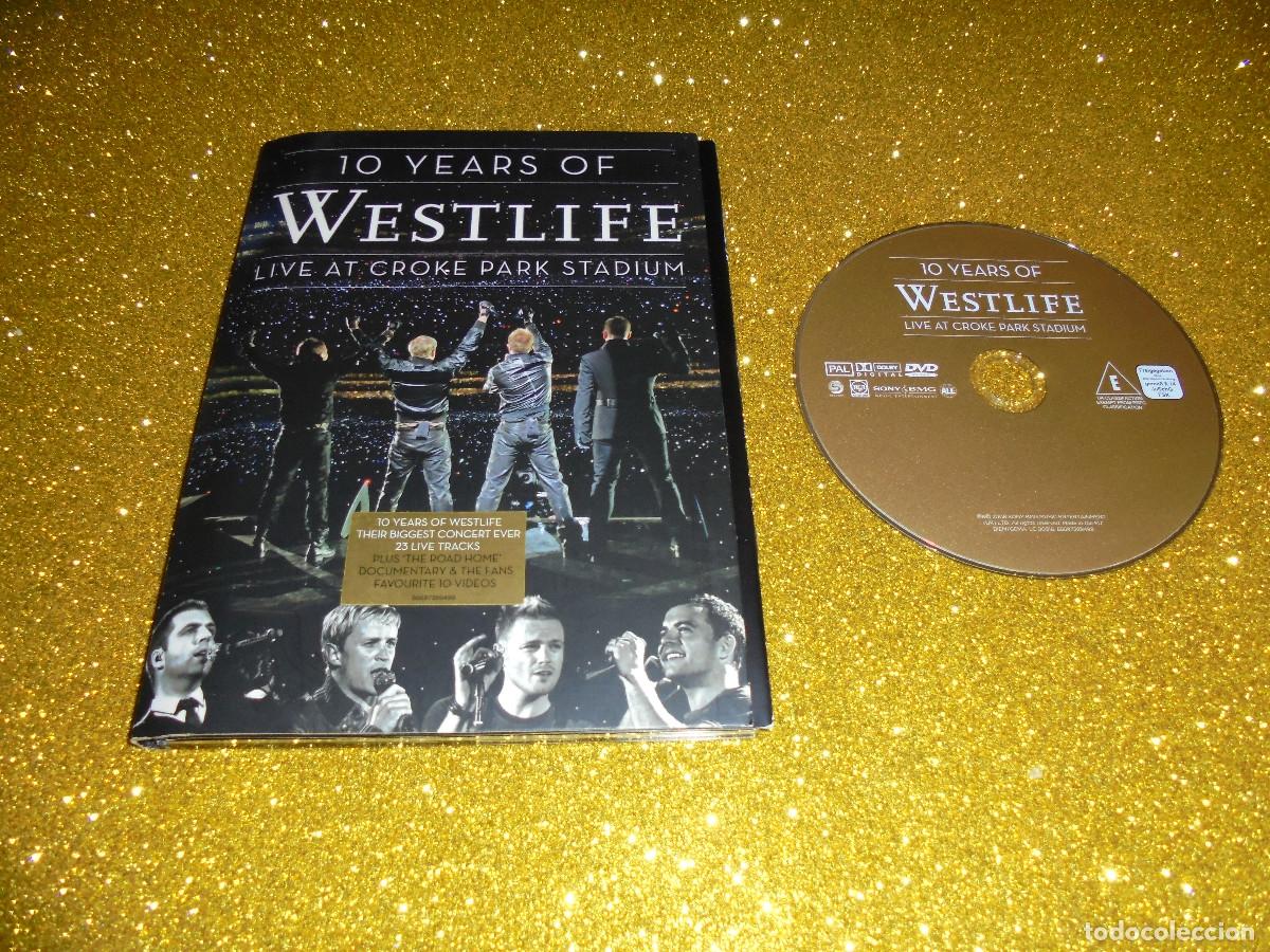 10 years of westlife ( live at croke park stadi - Buy Music videos on VHS  and DVD on todocoleccion