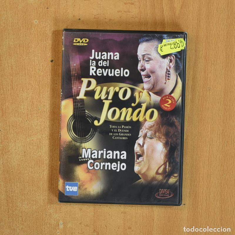 Musikvideos und DVDs: JUANA LA DEL REVUELO Y MARIANA CORNEJO PURO Y JONDO - DVD