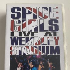 Vídeos y DVD Musicales: SPICE GIRLS - LIVE AT WEMBLEY STADIUM - BACK IN BRITAIN - TOUR MUNDIAL 1998