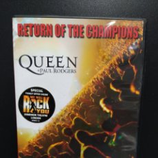 Vídeos y DVD Musicales: QUEEN + PAUL RODGERS - RETURN OF THE CHAMPIONS (DVD) 2005