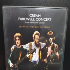 Vídeos y DVD Musicales: CREAM - FAREWELL CONCERT ROYAL ALBERT HALL (DVD) 2001