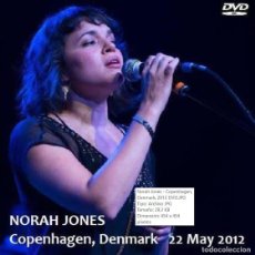 Vídeos y DVD Musicales: NORAH JONES - KONCERTHUSET, STUDIE 2,COPENHAGEN, DENMARK, MAY 22ND 2012 (DVD)
