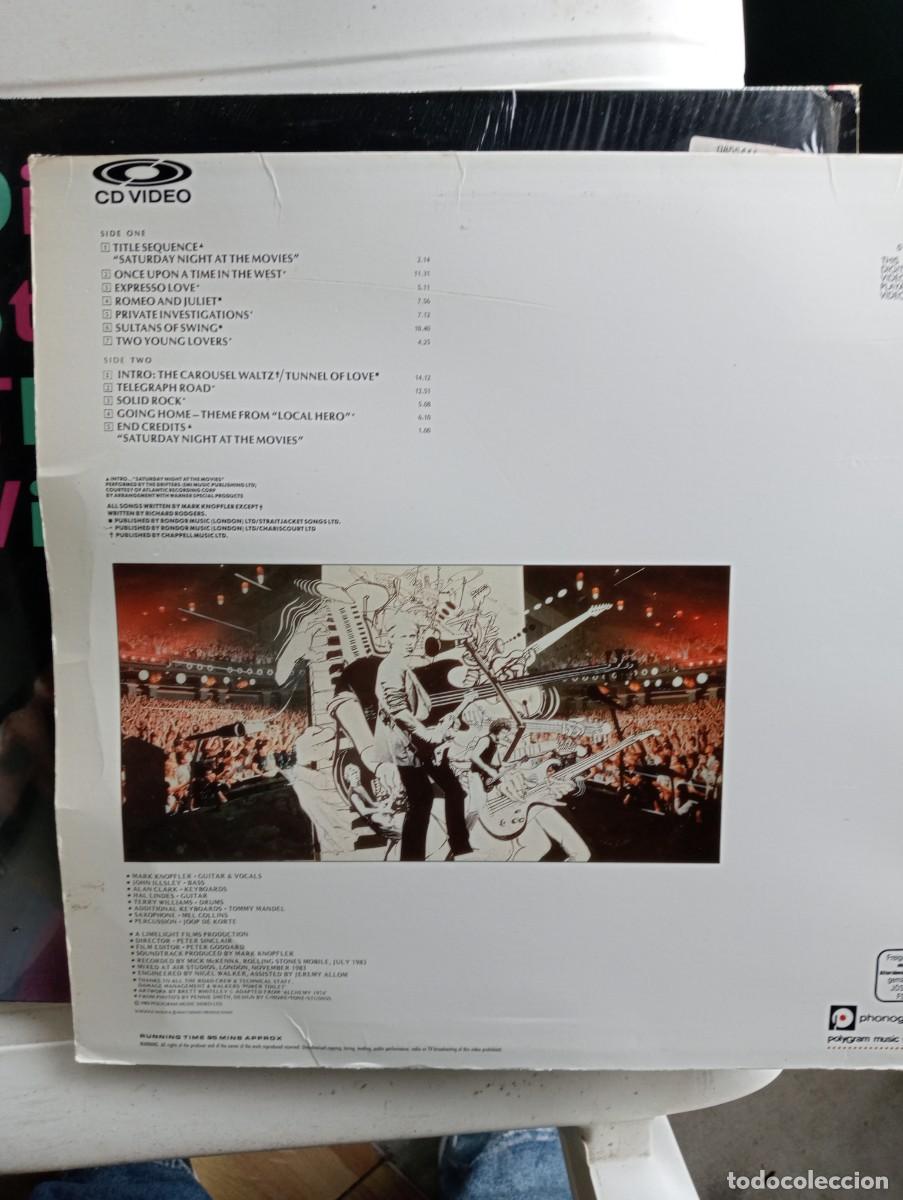 V&iacute;deos y DVD musicales: Dire Straits &ndash; Alchemy laserdisc - Foto 2