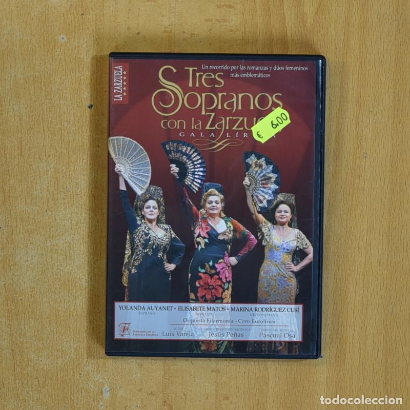 Video e DVD Musicali: TRES SOPRANOS CON LA ZARZUELA - DVD