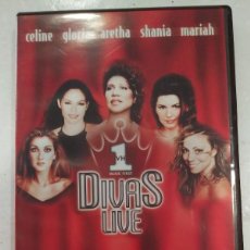 Vídeos y DVD Musicales: DIVAS LIVE CELINE DION ARETHA SHANIA MARIAH