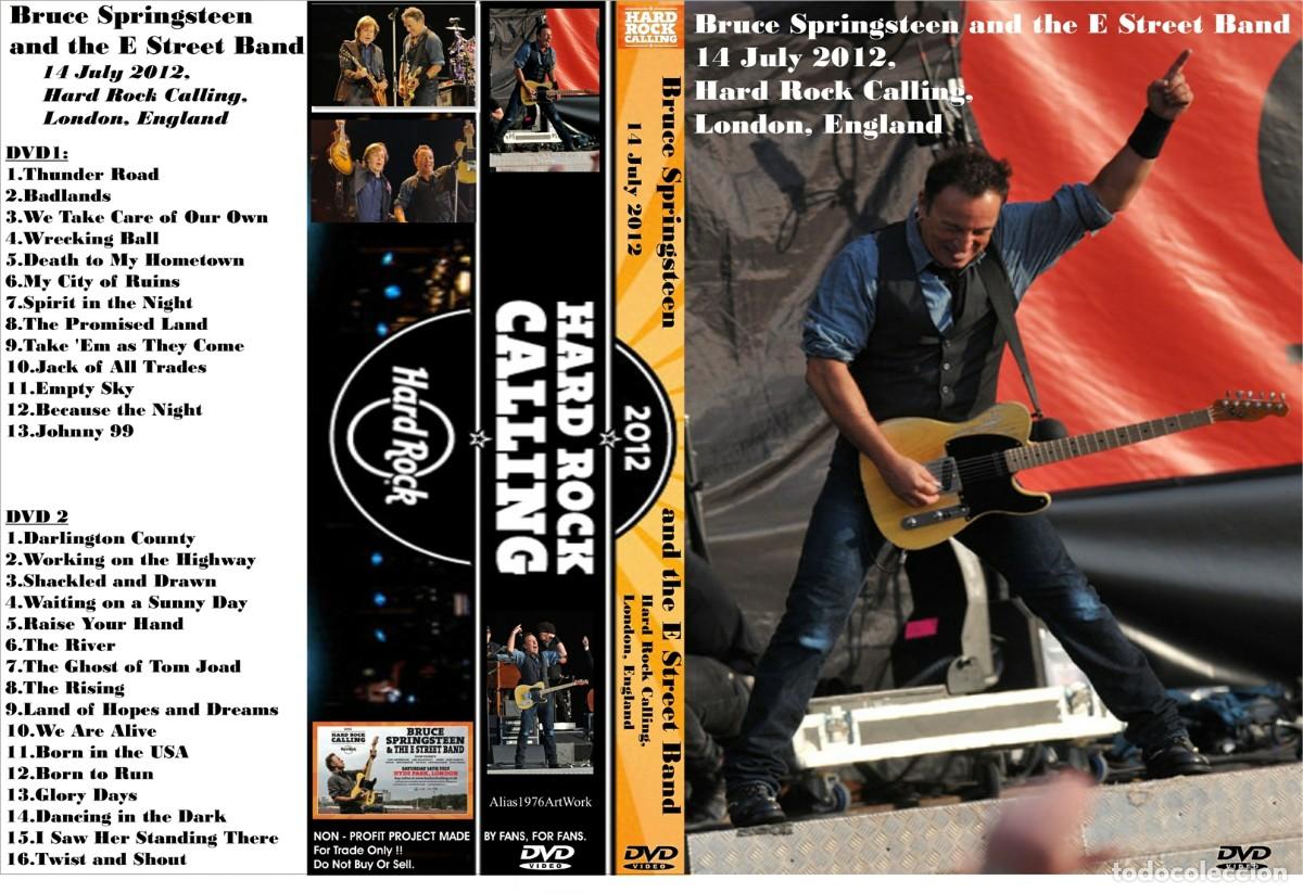 V&iacute;deos y DVD musicales: BRUCE SPRINGSTEEN. HARD ROCK CALLING IN LONDON. 2012. 2 DVD.