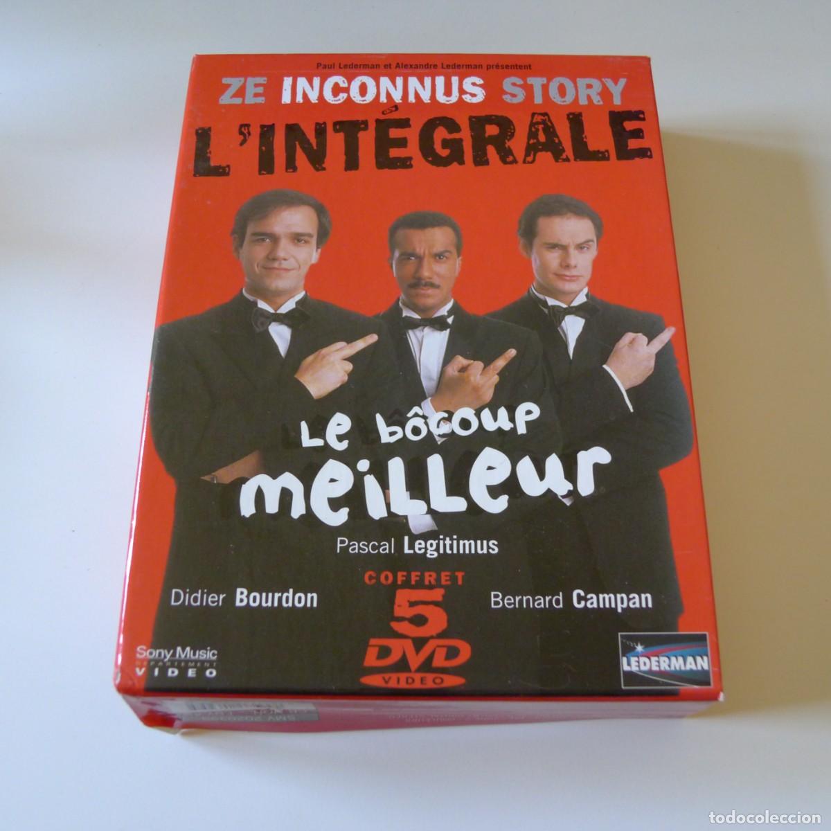 V&iacute;deos e DVD Musicais: ZE INCONNUS STORY L'INTEGRALE 5DVD solo frances cofre DVD