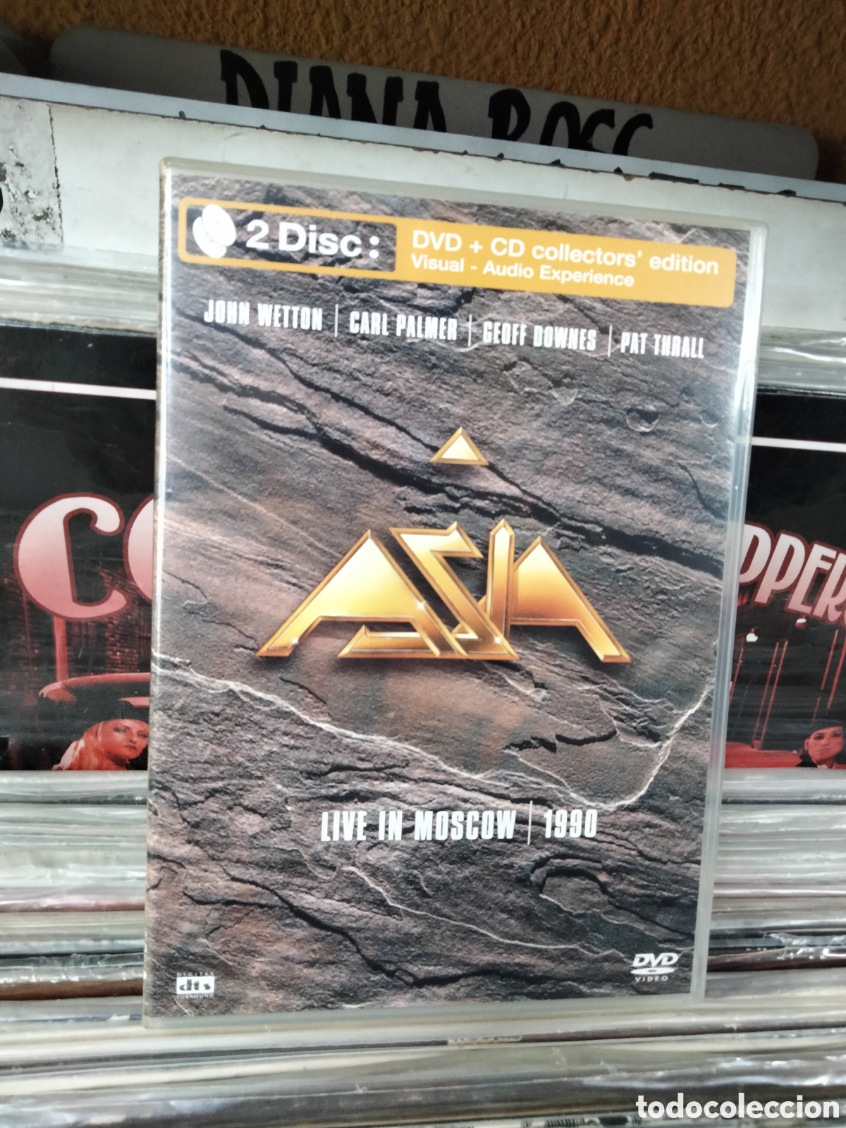 Video e DVD Musicali: Asia live in moscow 1990 CD dvd