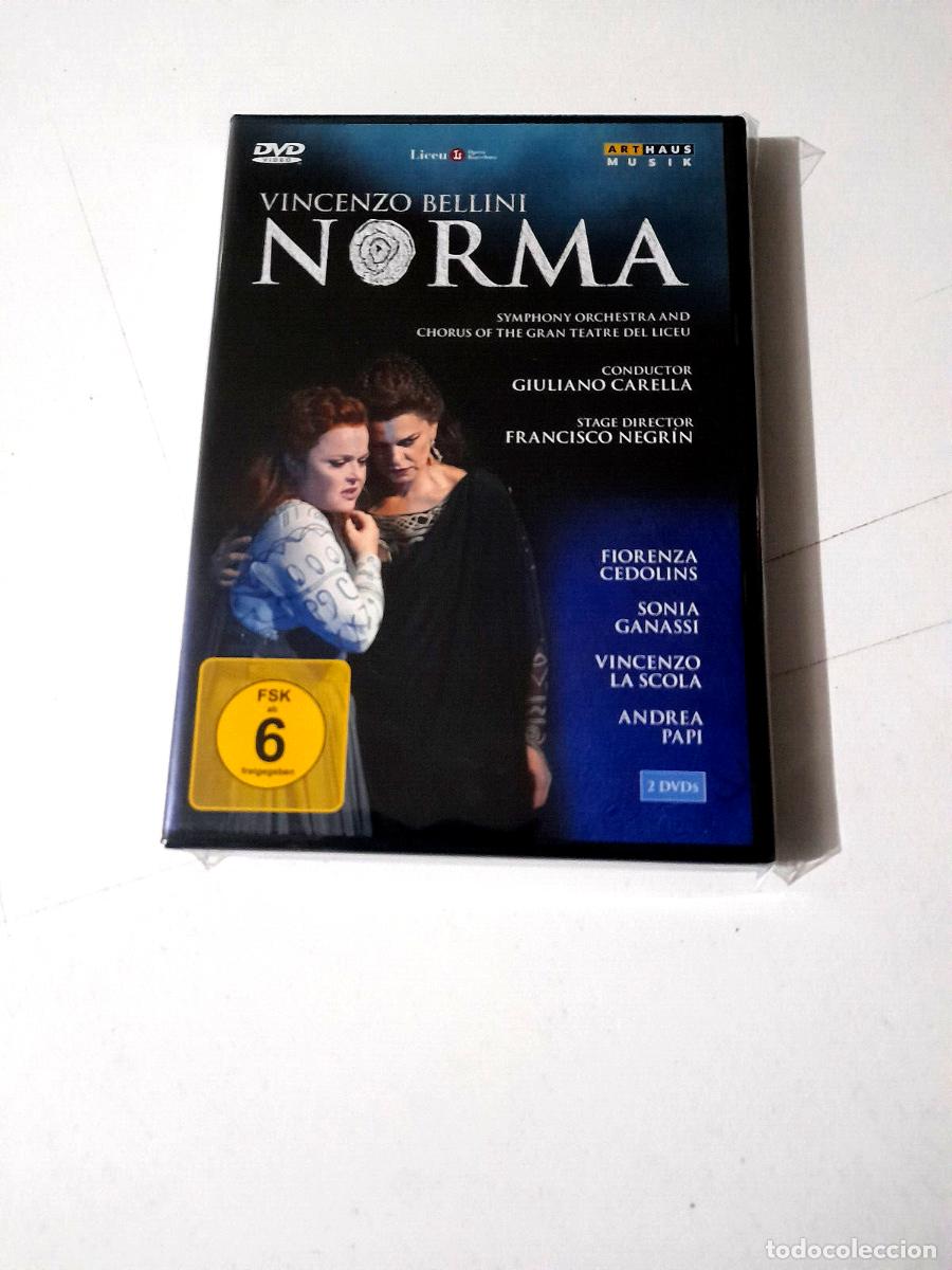 Video e DVD Musicali: GIULIANO CARELLA &rdquo;BELLINI NORMA&rdquo; DVD LICEU FIORENZA CEDOLINS SONIA GANASSI LA SC