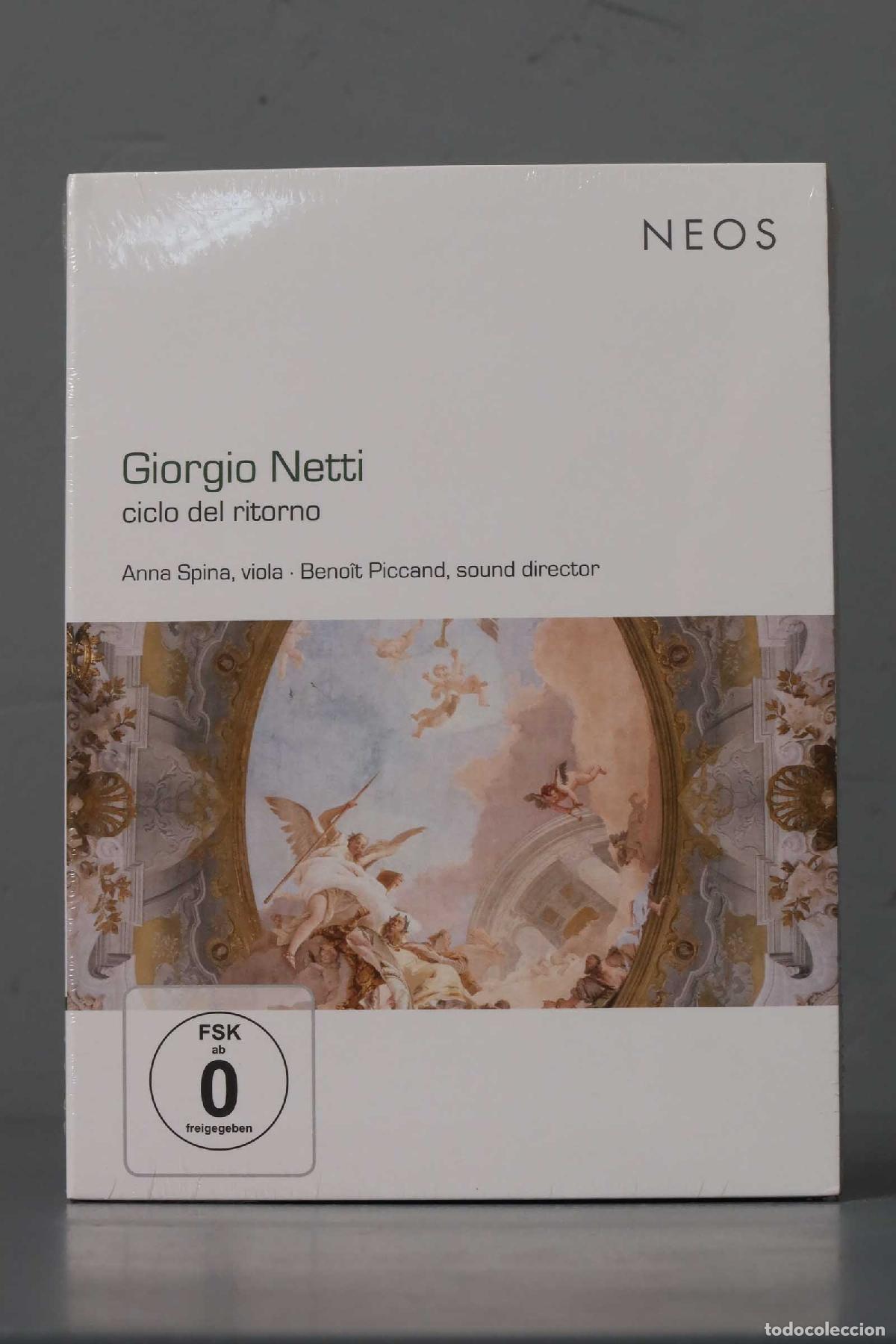 Vid&eacute;os y DVD Musicaux: DVD. Giorgio Netti (1963): Ciclo Del Ritorno For Viola Solo. PRECINTADO