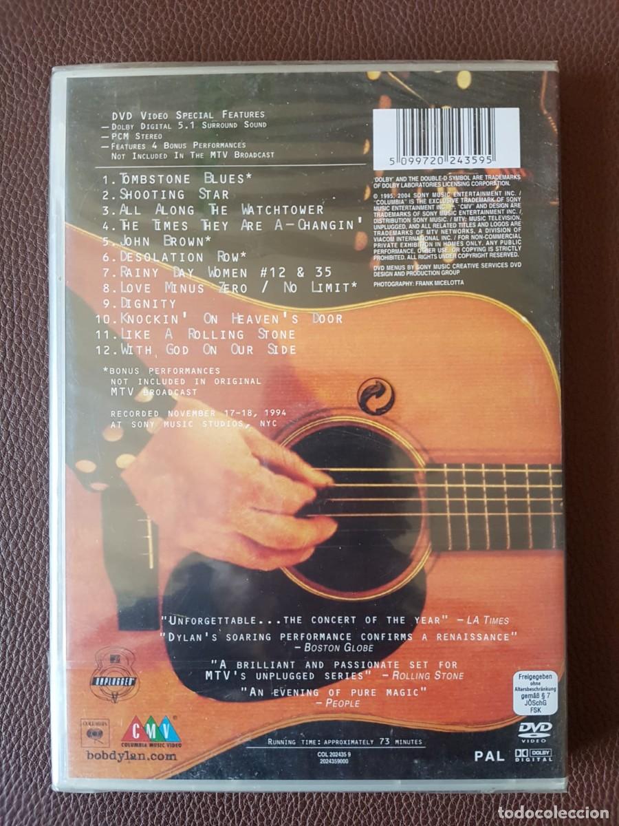 V&iacute;deos y DVD musicales: DVD / Bob Dylan Unplugged. **Precintado** - Foto 2